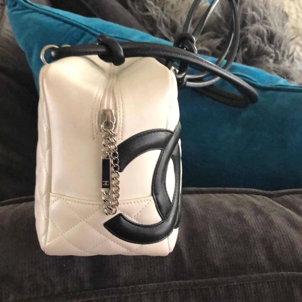 CHANEL LIGNE CAMBON bowler tote - Picture 5 of 8
